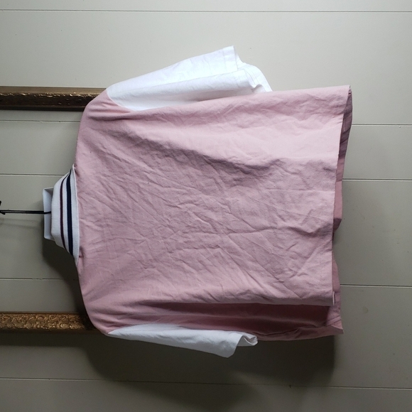 WOMEN'S Short Sleeve Rugby Stripe Collared Top - Wild Fable - Picture 7 of 7